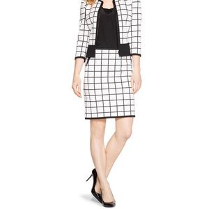 White House Black Market Skirts - Like New! WHBM Windowpane Pencil Skirt White House Black Market Skirts - Like New! WHBM Windowpane Pencil Skirt